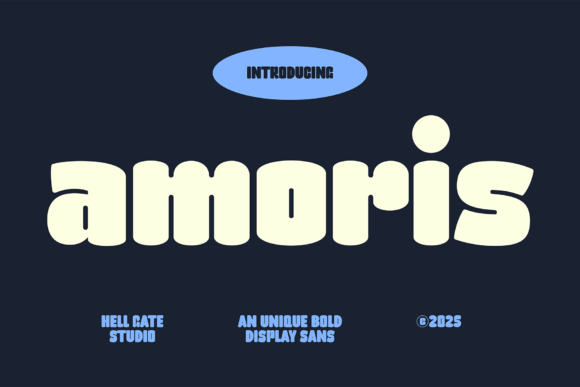 Amoris: A Bold Sans Serif Display Font for Web Design