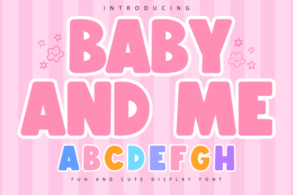 Baby and Me: A Playful Display Font for Creative Projects