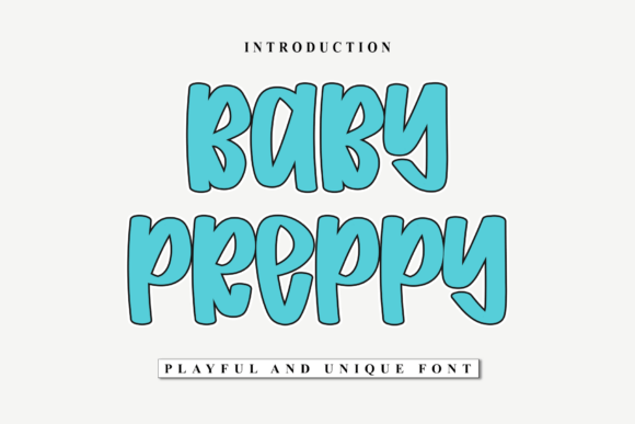 Baby Preppy: The Minimal Display Font for Polished Brands