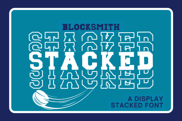Blocksmith Stacked: A Bold Display Font for Editorial Impact