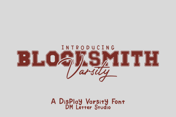 Blocksmith Varsity: A Bold Typeface for Editorial Impact