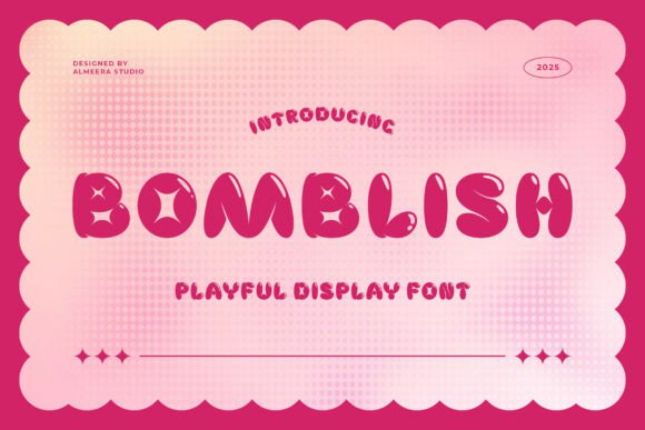 Bomblish: The Playful Display Font for Scroll-Stopping Marketing