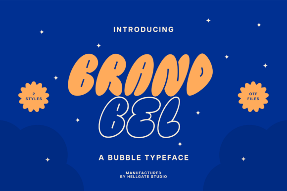 Brandbel Typeface: A Playful Display Font for Editors
