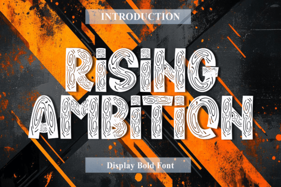 Elevate Editorial Layouts with Rising Ambition Display Fonts