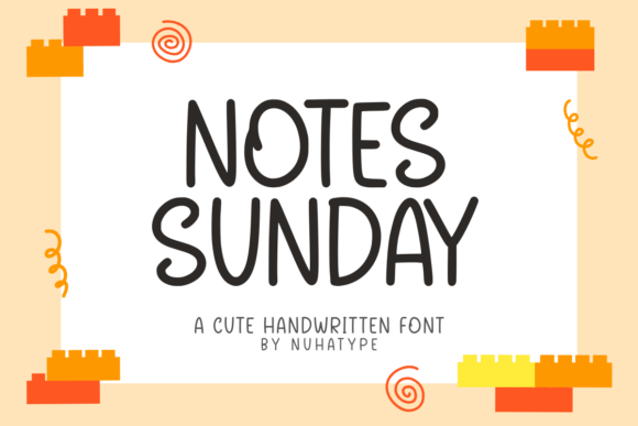 Elevate Your Brand with Notes Sunday Handwritten Font