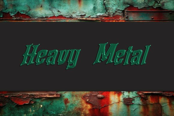 Heavy Metal: The Ultimate Display Font for Editorial Impact