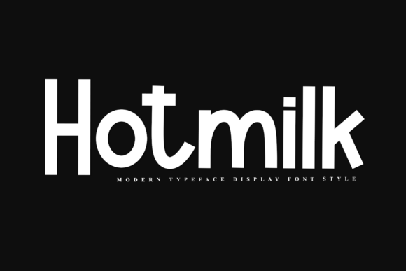 Hotmilk: The Soft Display Font for Scroll-Stopping Content