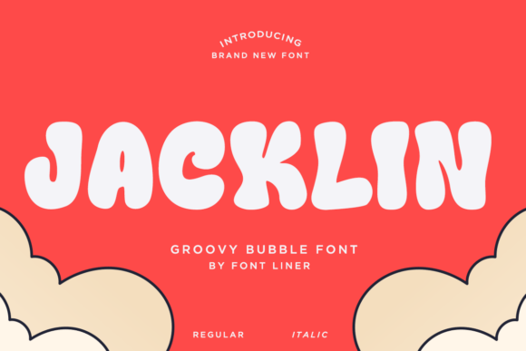 Jacklin - Groovy Bubble: The Display Font for Modern Brands