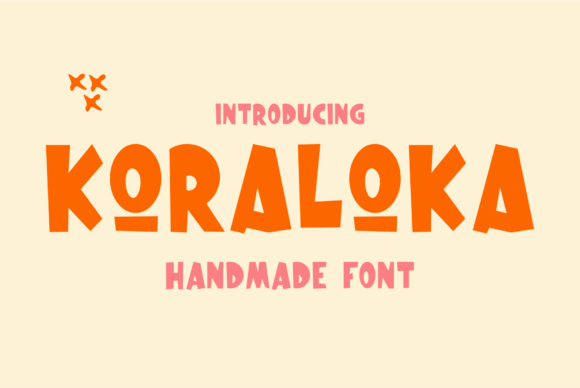Koraloka: The Handmade Font for Authentic Branding