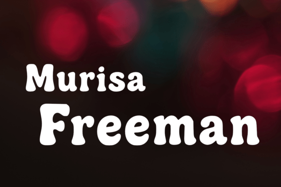 Murisa Freeman: A Bold Display Font for Modern Editorial Design