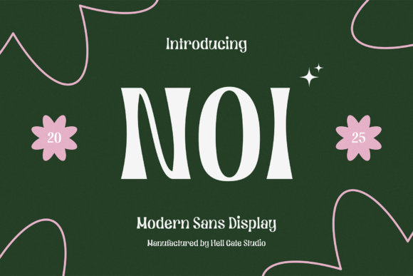 Noi Modern Sans Display: The Elegant Typeface for Makers