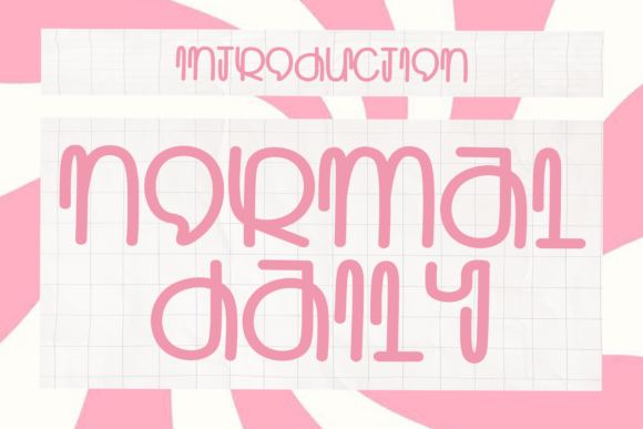 Normal Daily1: The Modern Display Font for Scroll-Stopping Content
