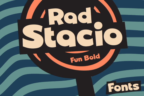 Rad Stacio: A Vibrant Display Font for Editorial Impact