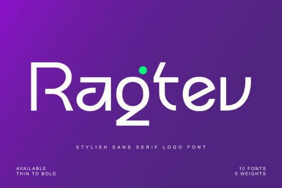 Ragtev: The Stylish Sans Serif Font for Modern Branding