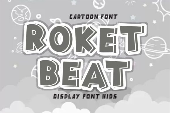 Roket Beat: A Playful Display Font for Bold Campaigns