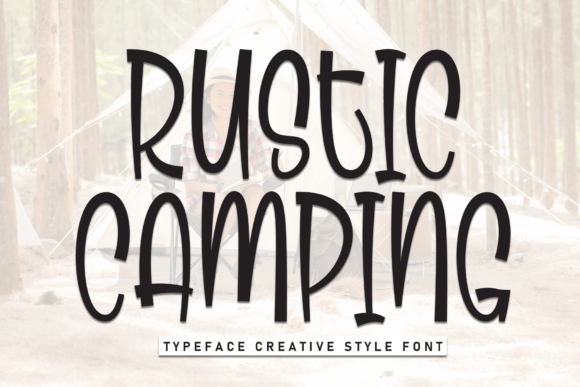 Rustic Camping: The Friendly Display Font for Social Media