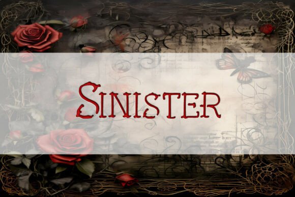 Sinister Display Font Review for Makers