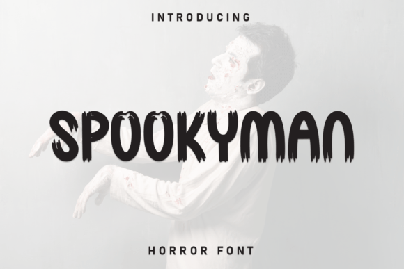 Spookyman: A Neat Display Font for Editorial Design