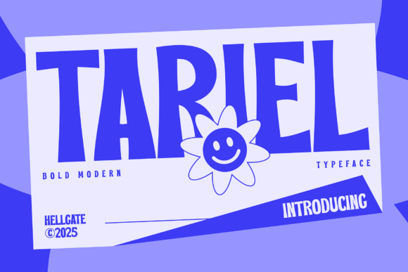 Tariel Font Review: A Bold Display Typeface for Modern Branding