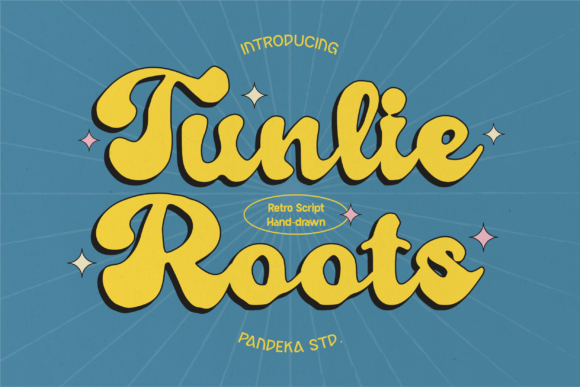 Tunlie Roots: A Retro Typeface for Warm Branding