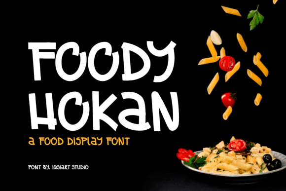 Using Foody Hokan Display Font for Bold Branding