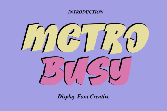 Using Metro Busy for Friendly and Modern Branding